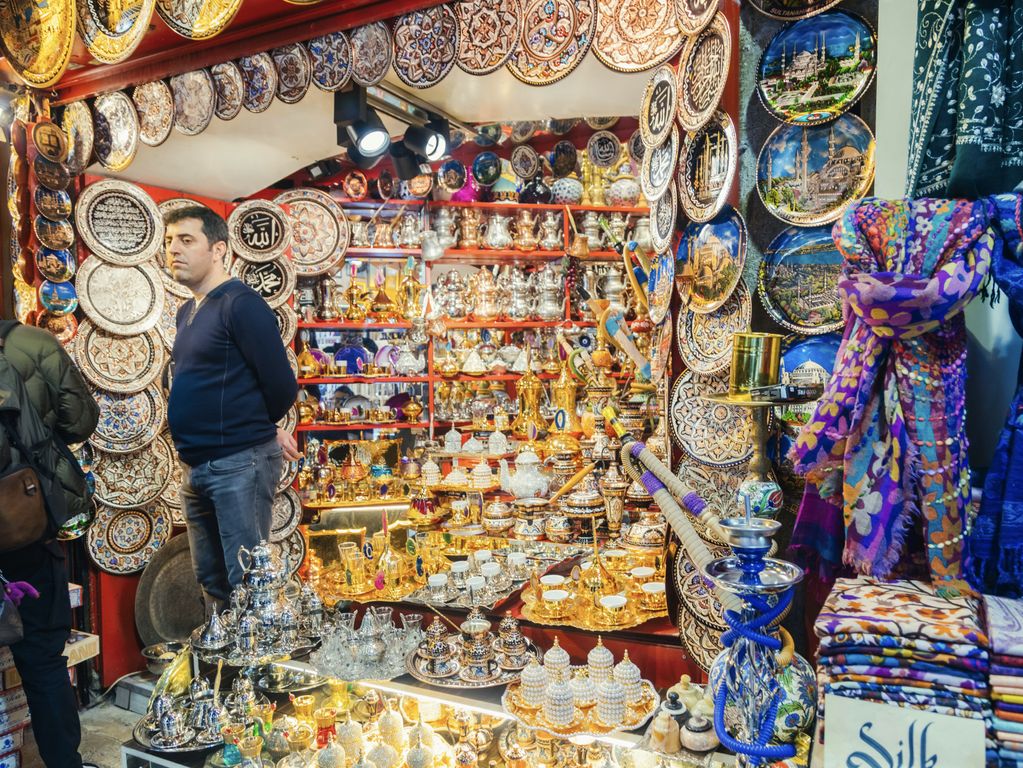 Istanbul bazaars bezoeken 6